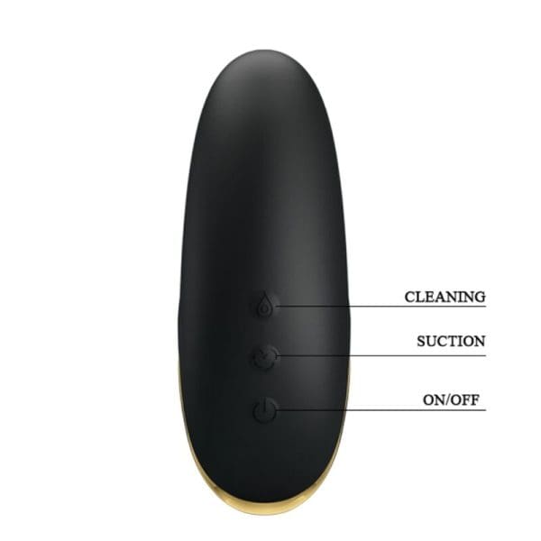 PRETTY LOVE - BLACK RECHARGEABLE LUXURY SUCTION MASSAGER 8